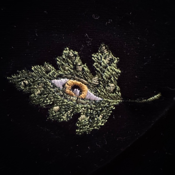 Disturbia Forest Green velvet corset top size 8 embroidered - Picture 4 of 5